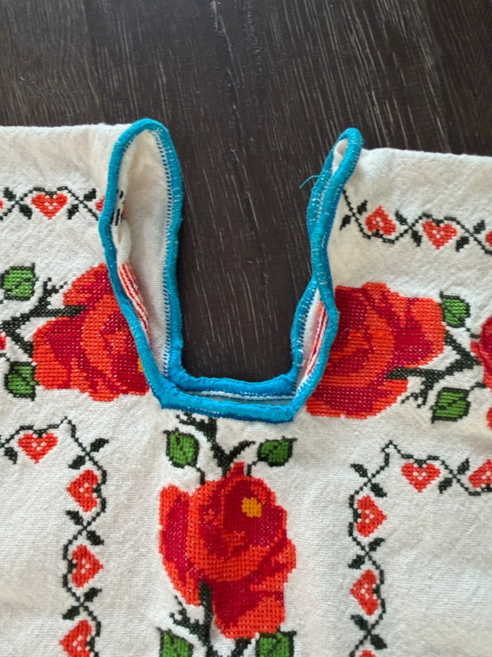 Traditional Mexican Huanengo Style Embroidered Blouse - Picture 3 of 5